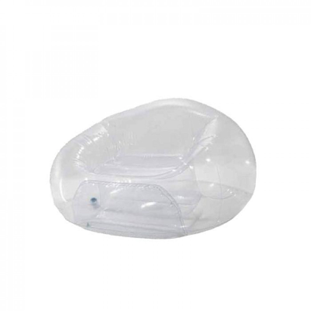 Փչովի աթոռ (թափանցիկ) INTEX - 137*127*74 սմ