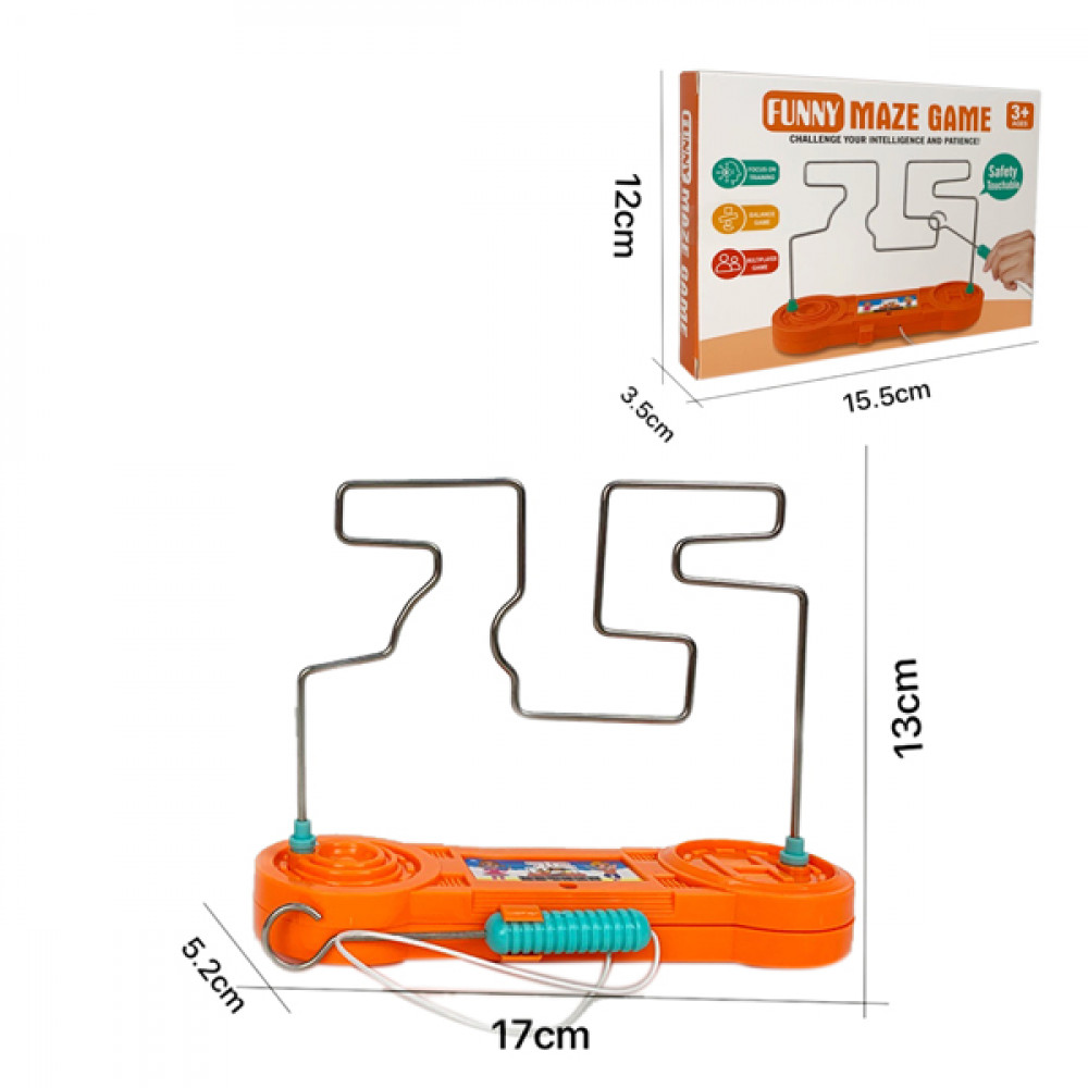 Խաղ մանկական լաբիրինտոս փոքր էլեկտրական բախումով