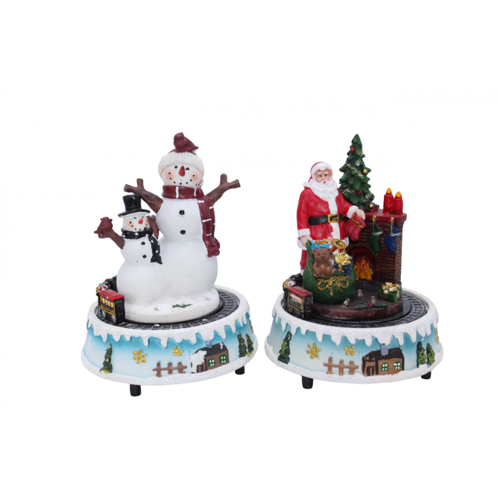 Սուրբ ծննդյան հուշանվեր արձանիկ էլ-սնուցմամբ USB լարով