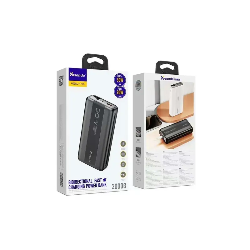 Power Bank Yosonda p35 20,000 mAh