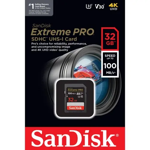 SD 32Gb SanDisk Extreme PRO SDHC UHS-I