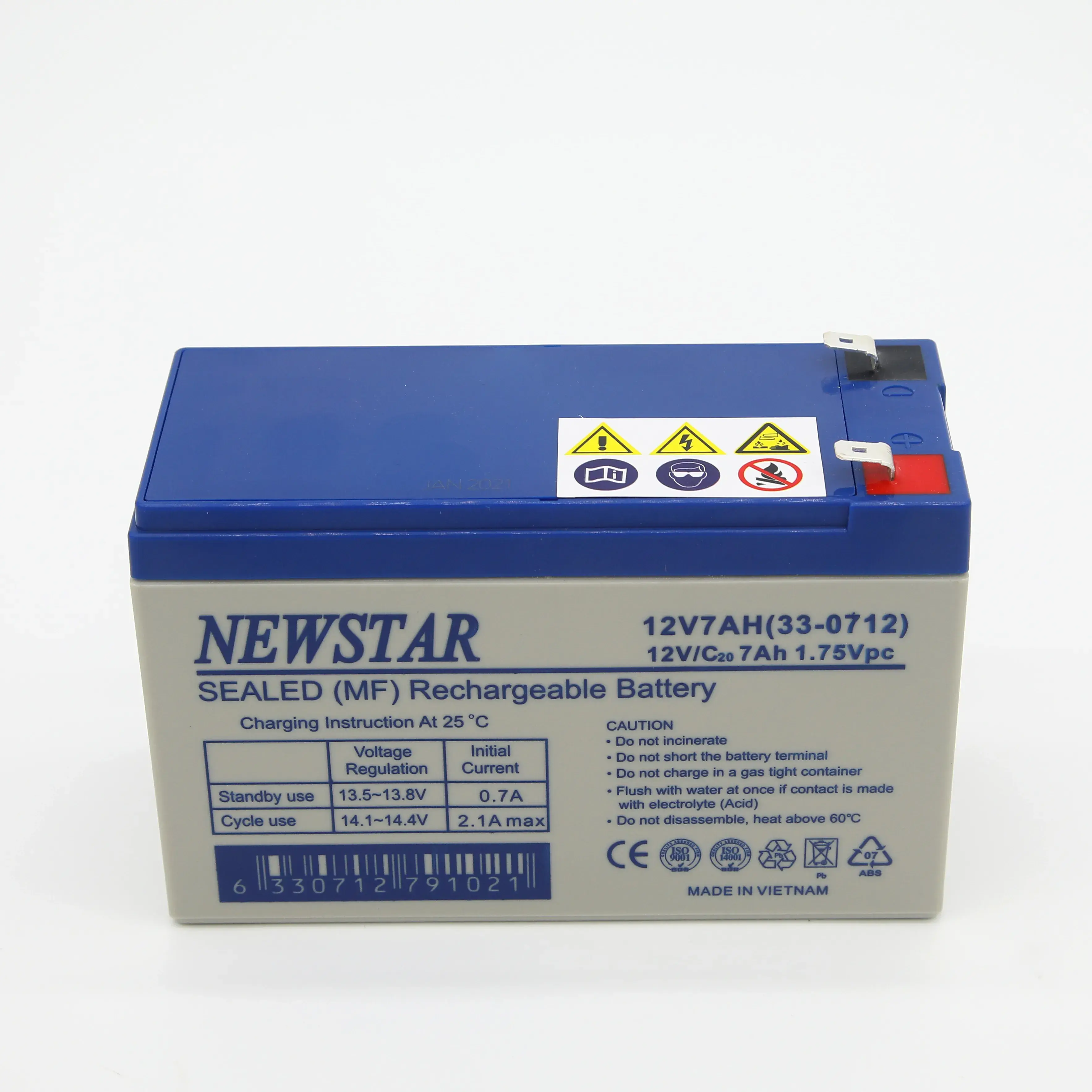 Newstar (SLA) Մարտկոց 12V7 Ah(33-0712)