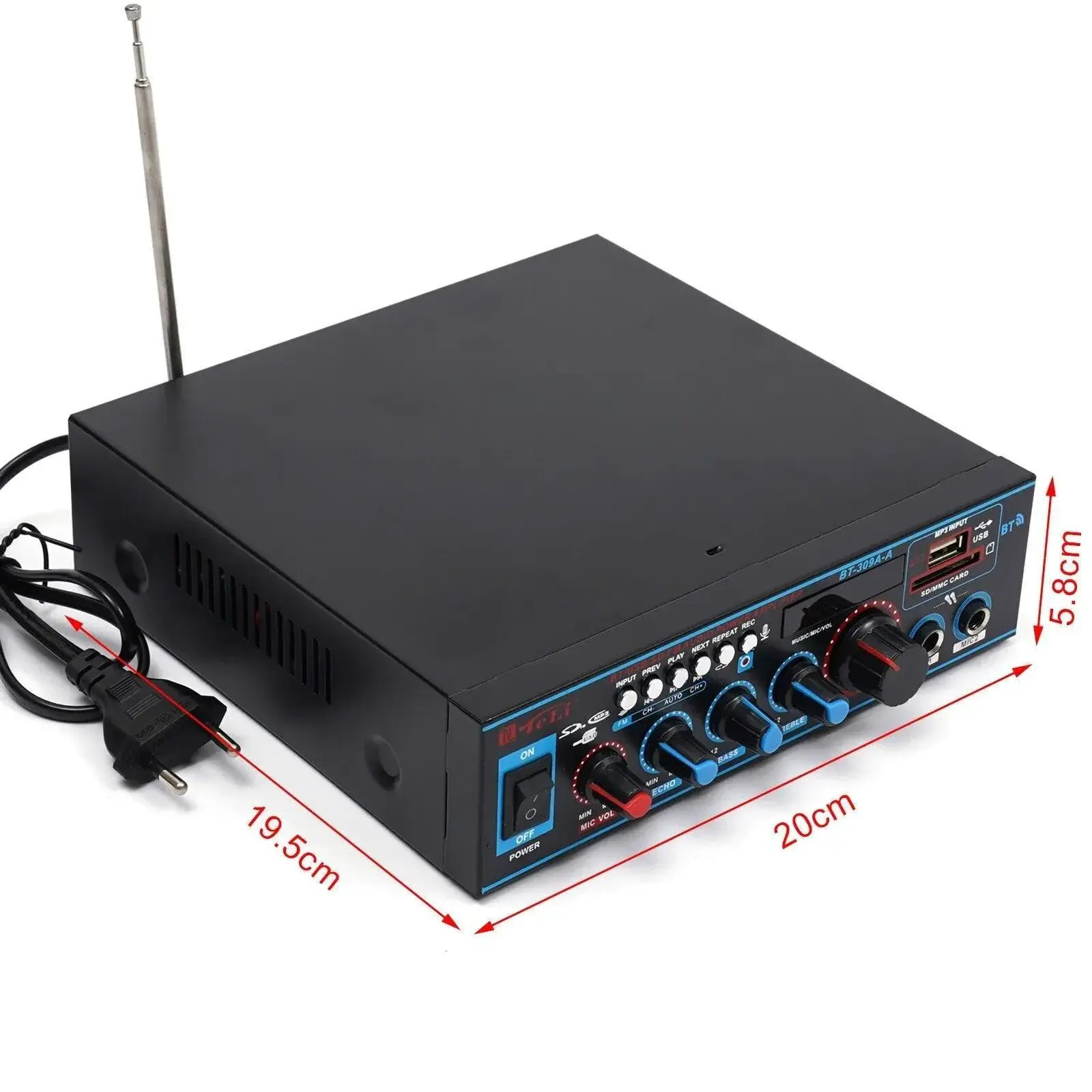 Ուժեղացուցիչ BT-309A-A Bluetooth Audio Power