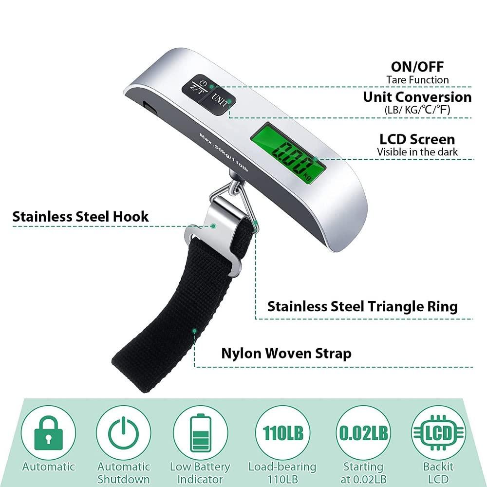 50կգ թվային ձեռքի LCD  կշեռք