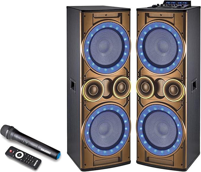 Geepas 8518 2-պրոֆեսիոնալ բարձրախոս