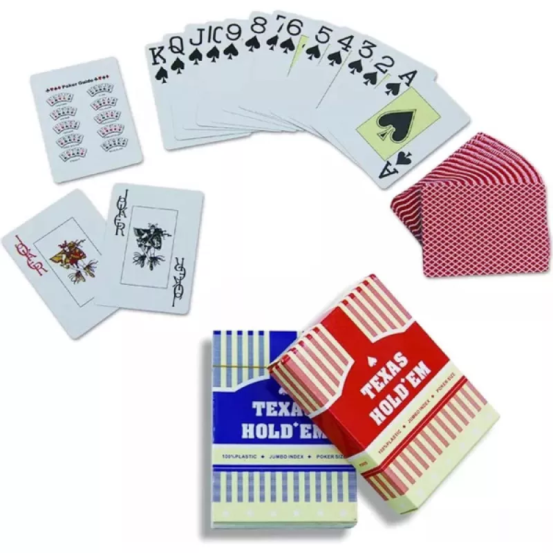 Պլաստիկ խաղաքարտ՝ «Texas Hold'em»