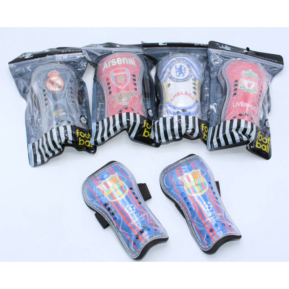 Ֆուտբոլիստների ոտքի պաշտպանիչ, շիտկի 5 կլուբային պատկերի, փոքր 14,5*7սմ