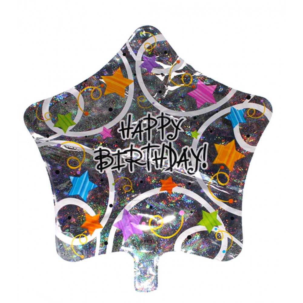 Փուչիկ ֆոլգա 25հ-ոց աստղ փայլուն