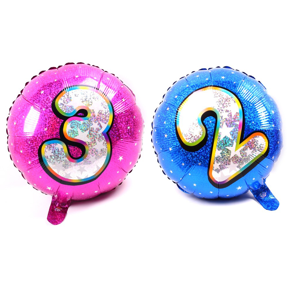 Փուչիկ ֆոլգա 25հ-ոց թվերով 1-ից մինչև 5-ը