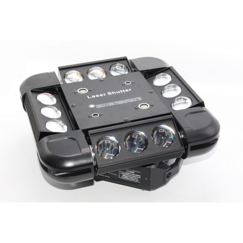 Առաստաղի և պատին ամրացվող LED լույսային և լազերային էֆեկտներով բեմային լուսատուներ