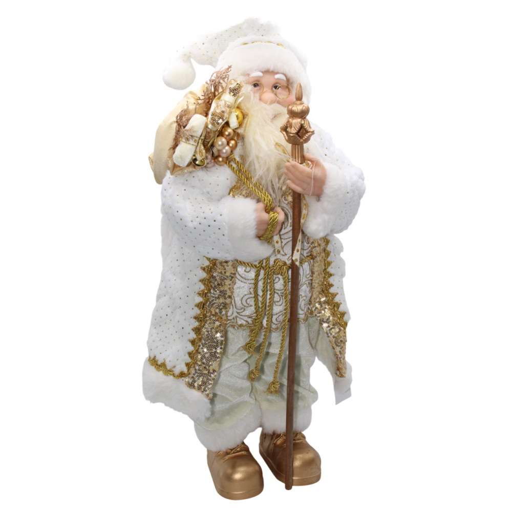 Ամանորյա զարդարանք "Ձմեռ Պապ" 45սմ