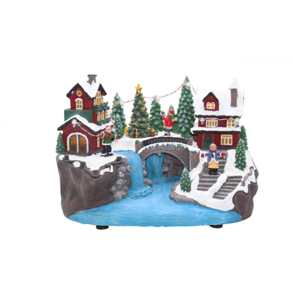 Սուրբ ծննդյան հուշանվեր արձանիկ էլ-սնուցմամբ USB լար մալուխով