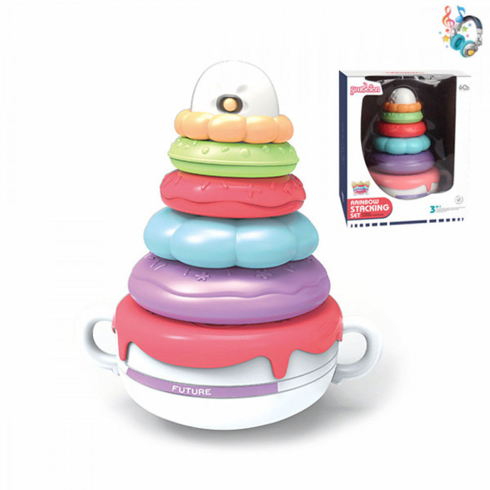 Խաղ երաժշտական յուլա բուրգ մանկական 3-ը 1-ում