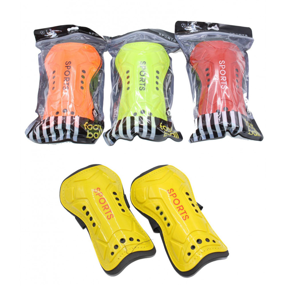 Ֆուտբոլիստների ոտքի պաշտպանիչ, շիտկի 4 գույն, միջին 17,5*8սմ