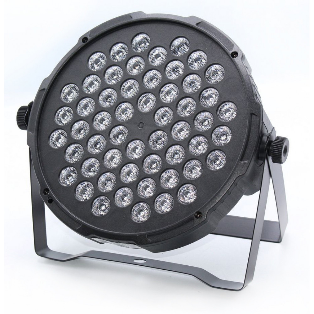 Բեմային առաստաղային լույս 54LED*1.5W լամպերով, գերամուր պլաստիկ + DMX