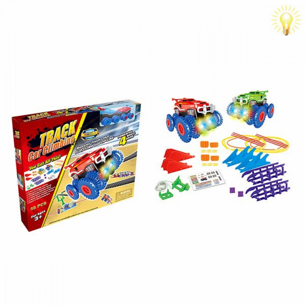 Մեքենա տռեկ 2հ-ոց, խաղ հավաքածու ճոպանով, մեծ