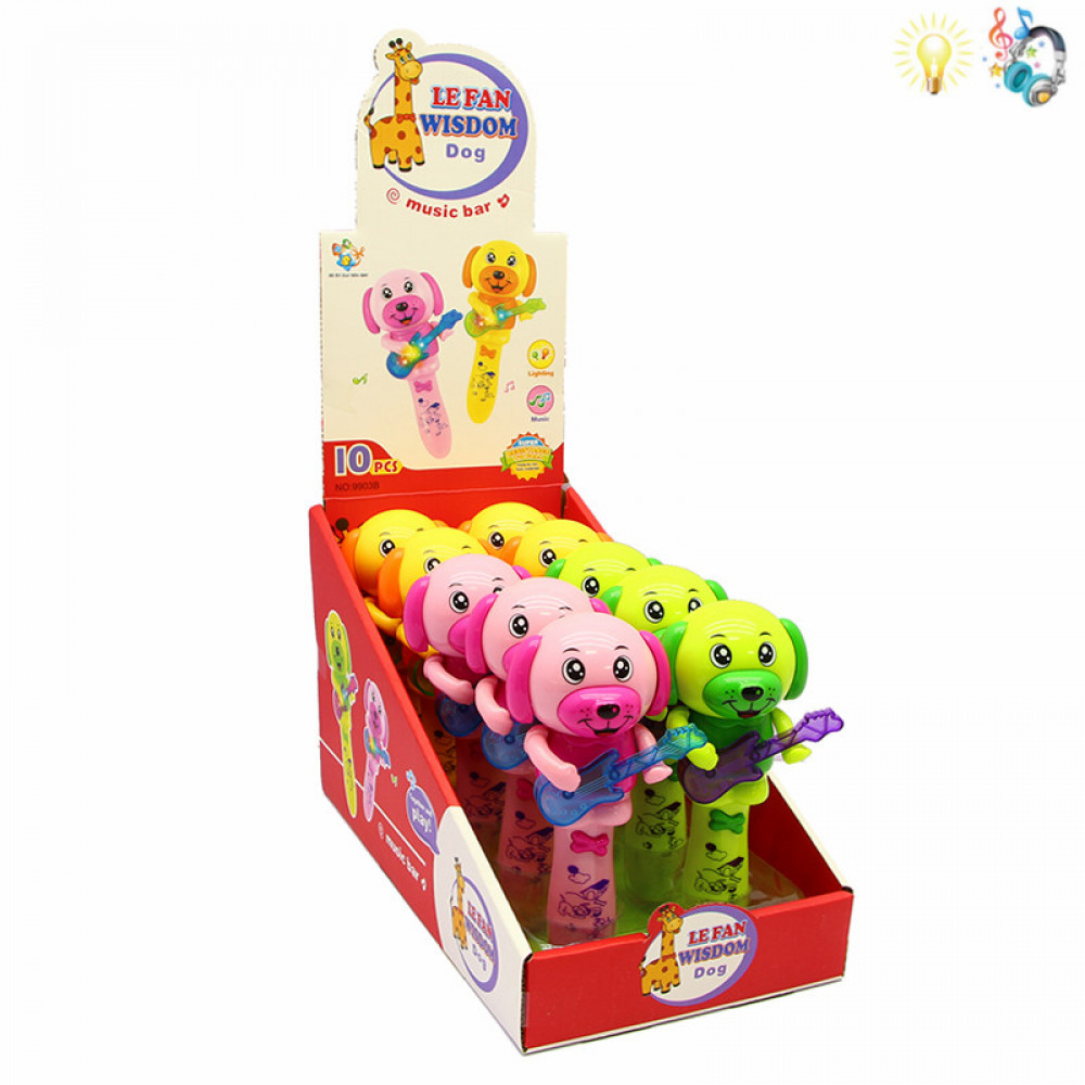 Խաղալիք շնիկ էլ-ով երաժշտական լույսային և իր կիթարով 10հ-ոց տուփով