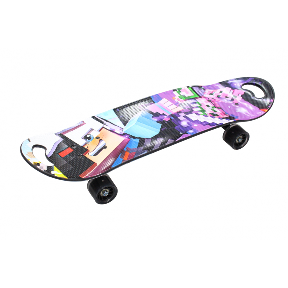 Սքեյթբորդ մանկական, բռնակով, 71*20սմ-ոց պլաստիկ