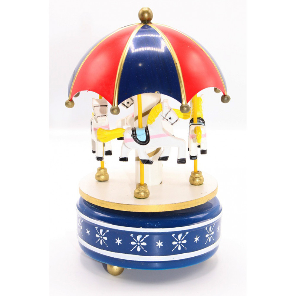 Երաժշտական կարուսել, փայտե, լարովի