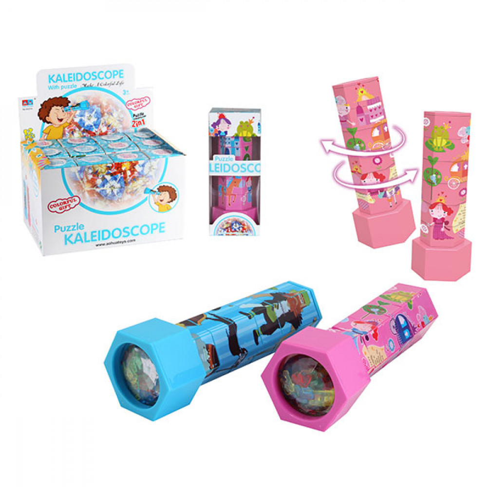 Խաղ կալենդասկոպ + փազլ 12հ-ոց տոփով 2գույնով