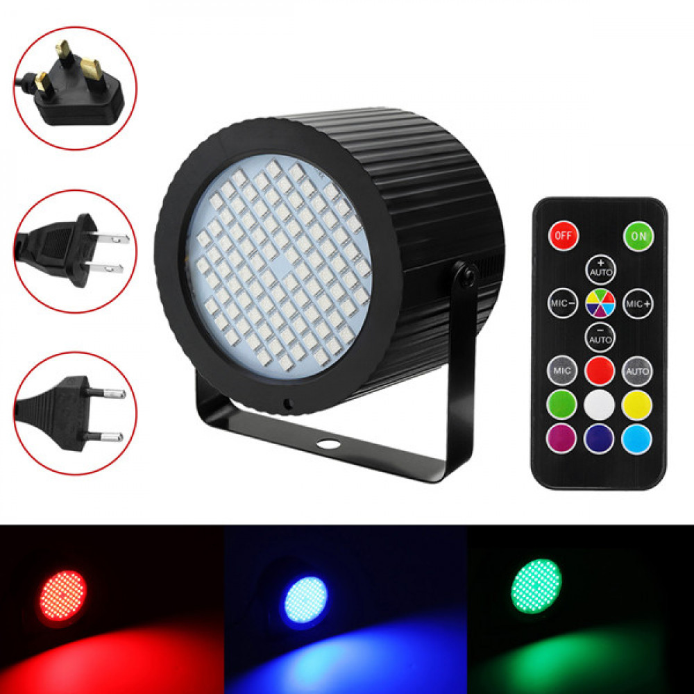 Լույս թարթող Strobe գունավոր 88լամպ 20վ-ոց ռեժիմային