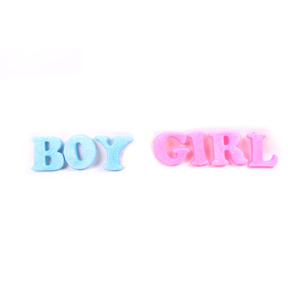 Տառեր Boy & Girl 9սմ-ոց