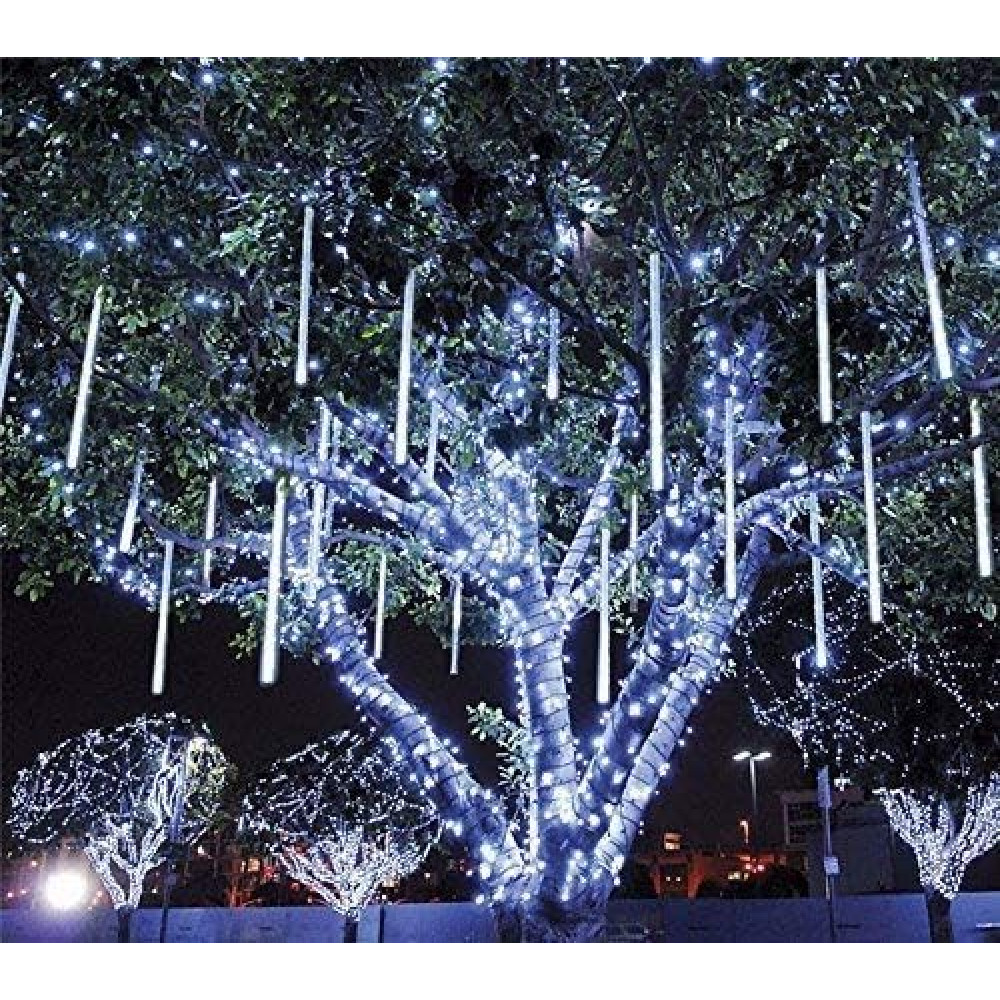 Լույս ամանորյա 50սմ-ոց 8հ-ոց կոլբա 240սմ երկարության 40-լույսային LED լամպ, սպիտակ երանգ