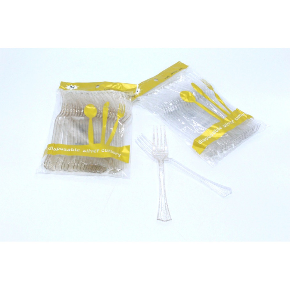 Պատառաքաղ 24հ-ոց,մեկ անգամյա օգտագործման