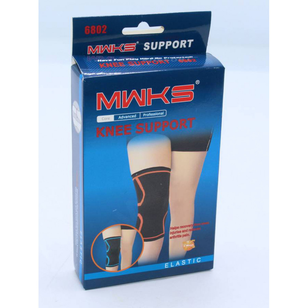 Մարմնամարզական ոտքի պաշտպանիչ ծնկի, գույնը սև եզրագծերով 1հ-ոց