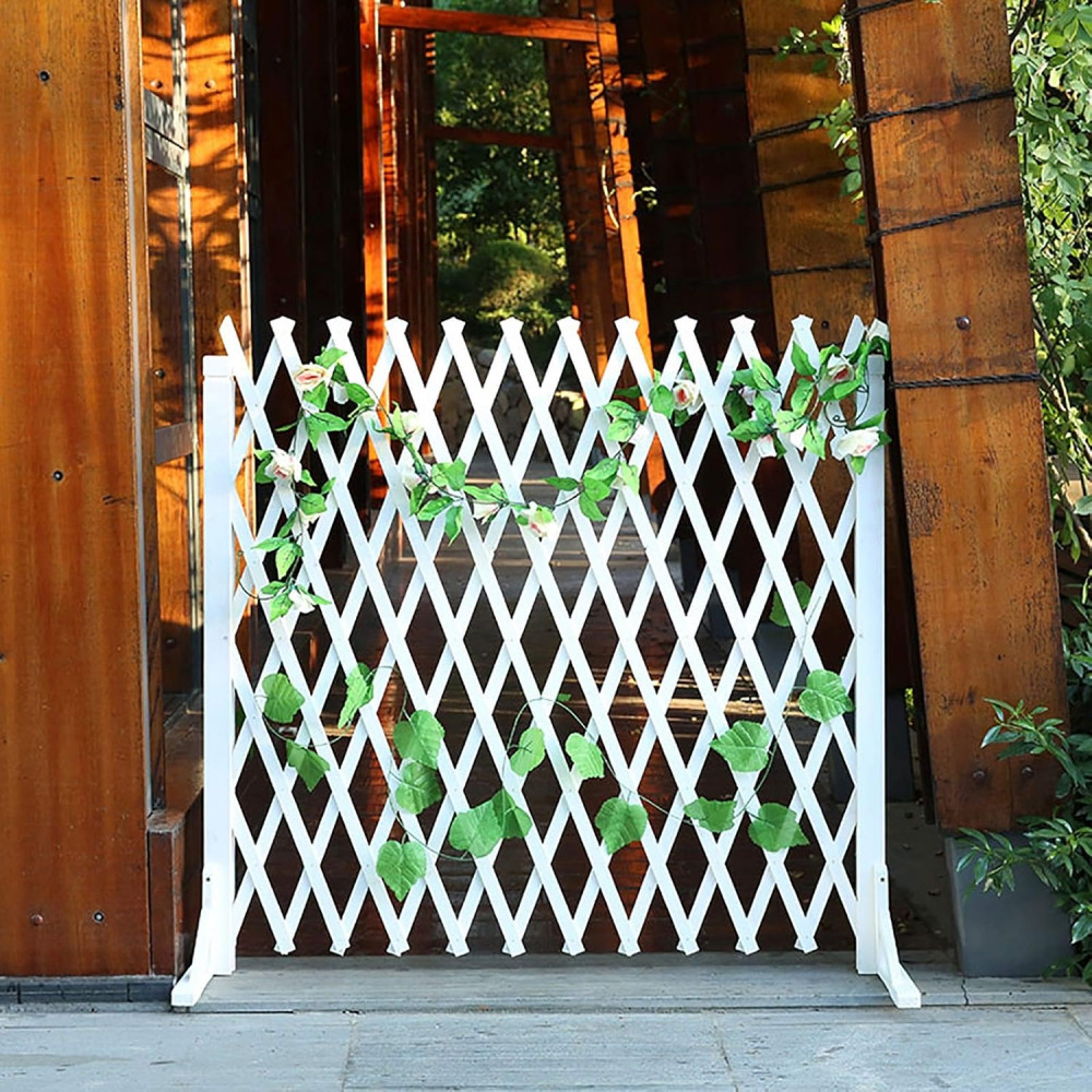 Փայտե սպիտակ ցանկապատ 88սմ-ոց բացվող փակվող