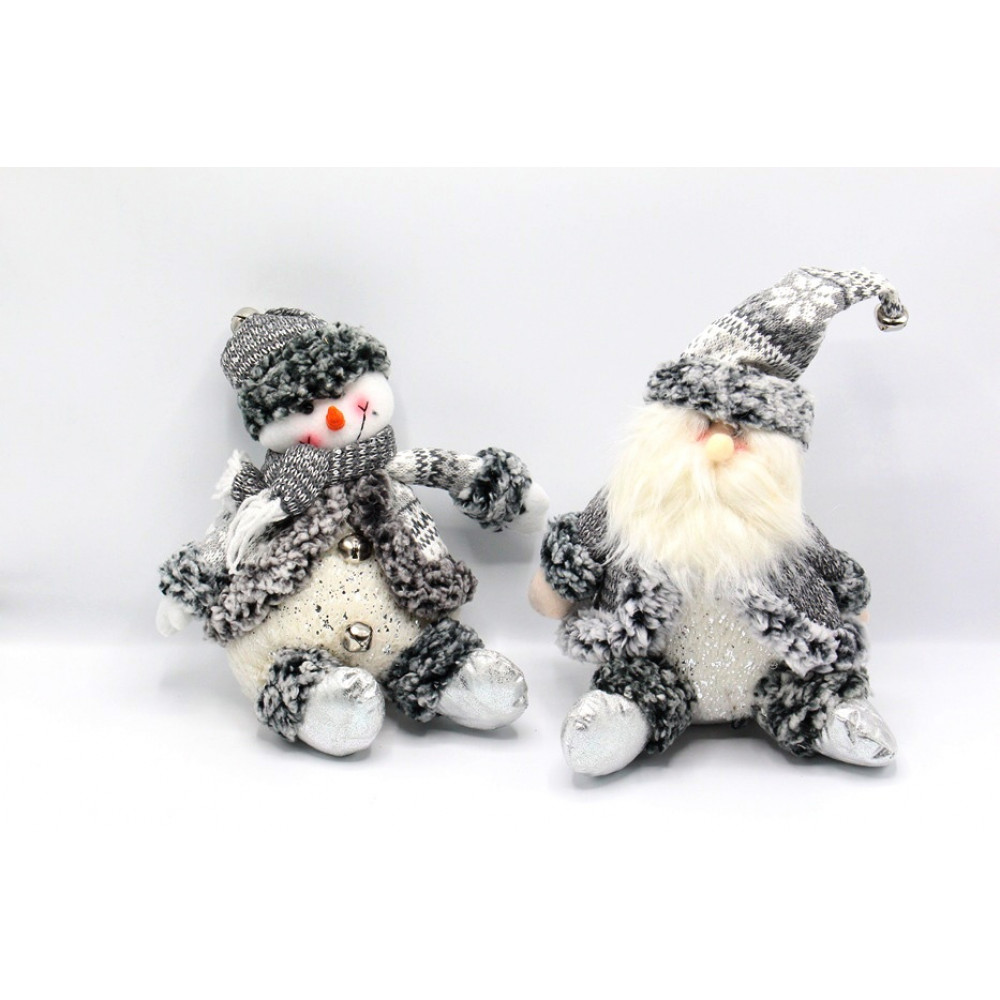 Փափուկ խաղալիք ձմեռ պապ, ձնեմարդ