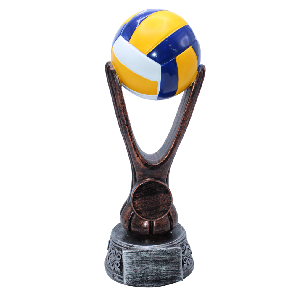 Հուշանվեր մարզիկի 39սմ-ոց վոլեյբոլի գնդակով բրոնզագույն գավաթ