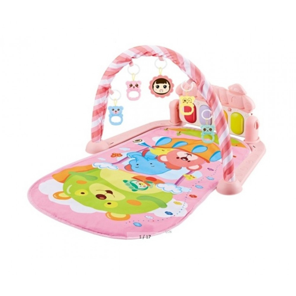 Խաղ մանկական գորգիկ կտորե իր կամրջակով, ինտերակտիվ, երաժշտական
