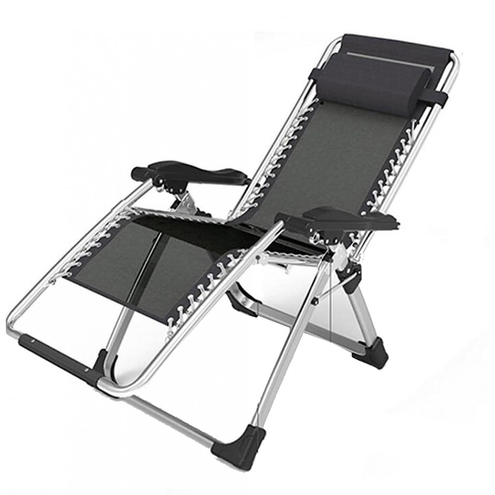 Հանգստի բազկաթոռ մետաղյա հիմքով 1200D կտորե նստատեղով, բացվող և փոփոխվող տարբեր դիրքերի