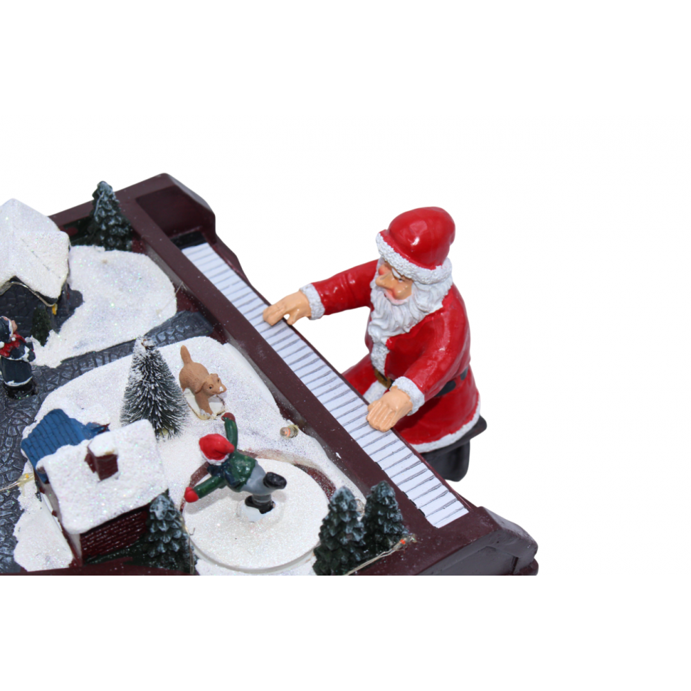 Սուրբ ծննդյան հուշանվեր արձանիկ էլ-սնուցմամբ USB լարով