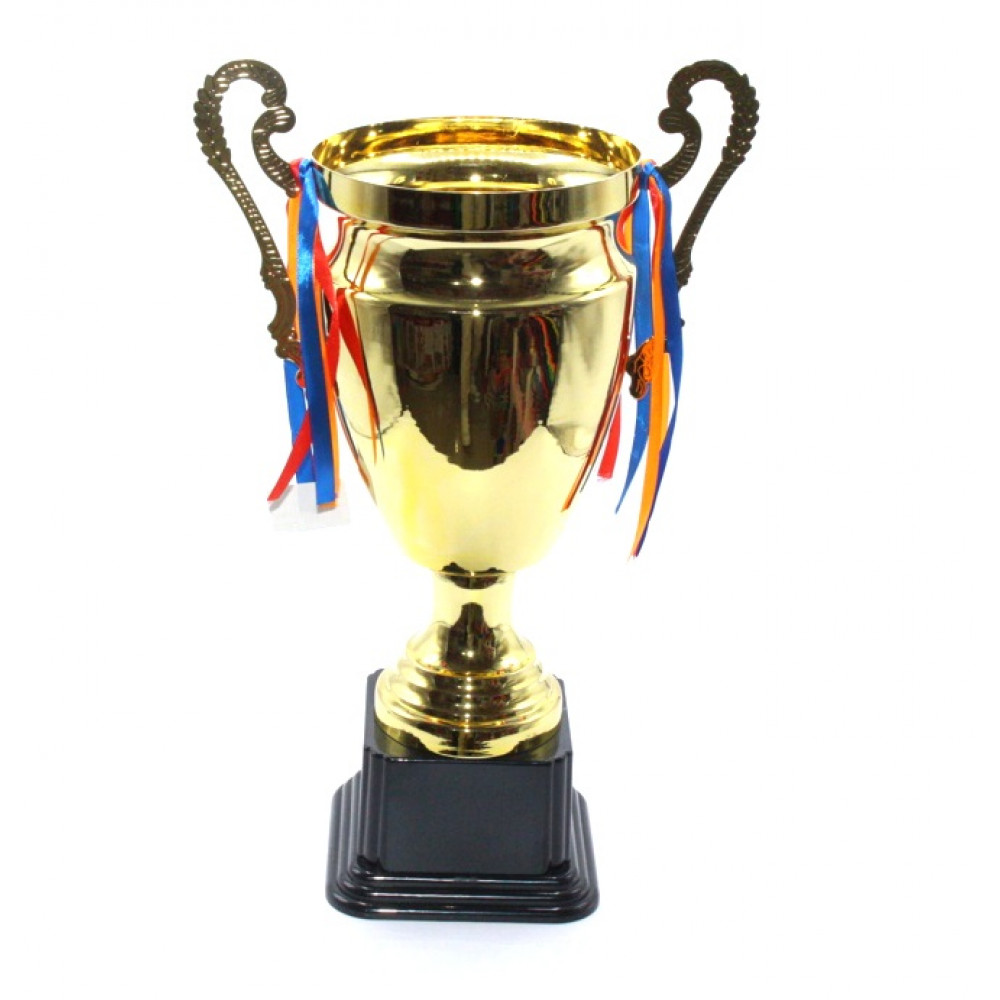 Հուշանվեր մարզիկի 39սմ-ոց գավաթ, եռագույն ժապավենով