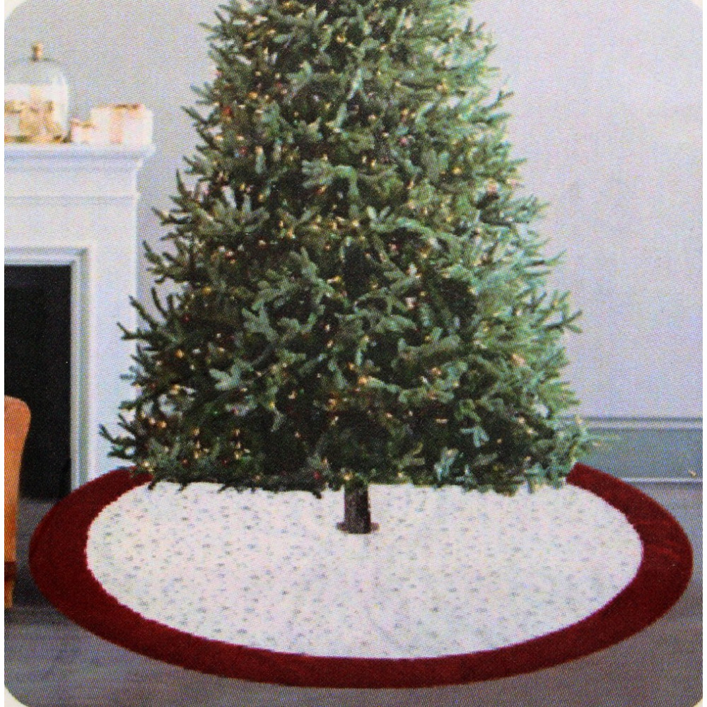 Տոնածառի տակի ձևավորման գորգ 120սմ-ոց տրամագծով