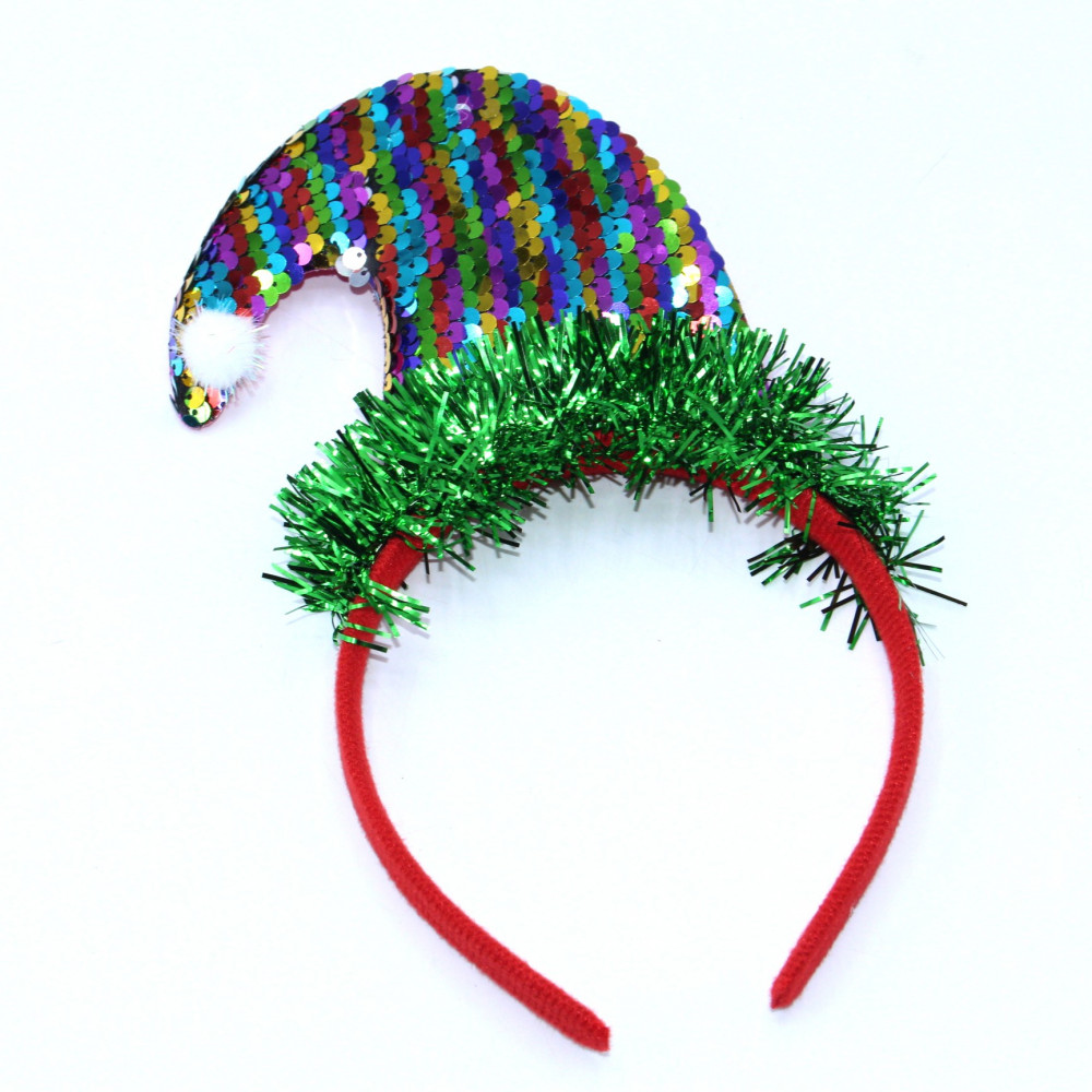 Տոնահանդեսային գլխազարդ աբադոկ 12հ-ոց , ամանորյա փոքրիկ գլխարկ