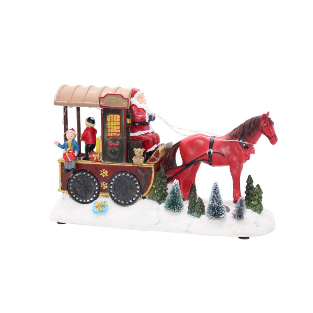 Սուրբ ծննդյան հուշանվեր արձանիկ էլ-սնուցմամբ USB լար մալուխով