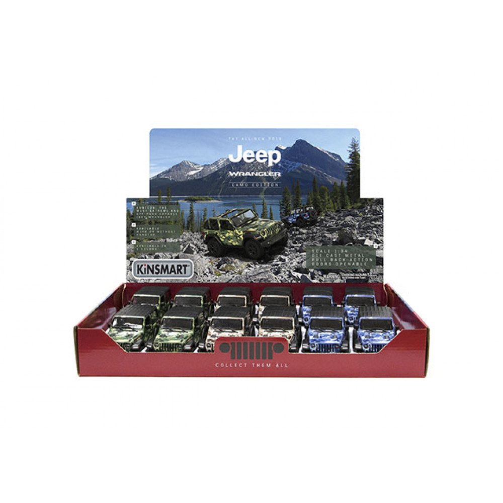 5'' 1:34 P/b 2018 Jeep Wrangler Camo (hard Top)