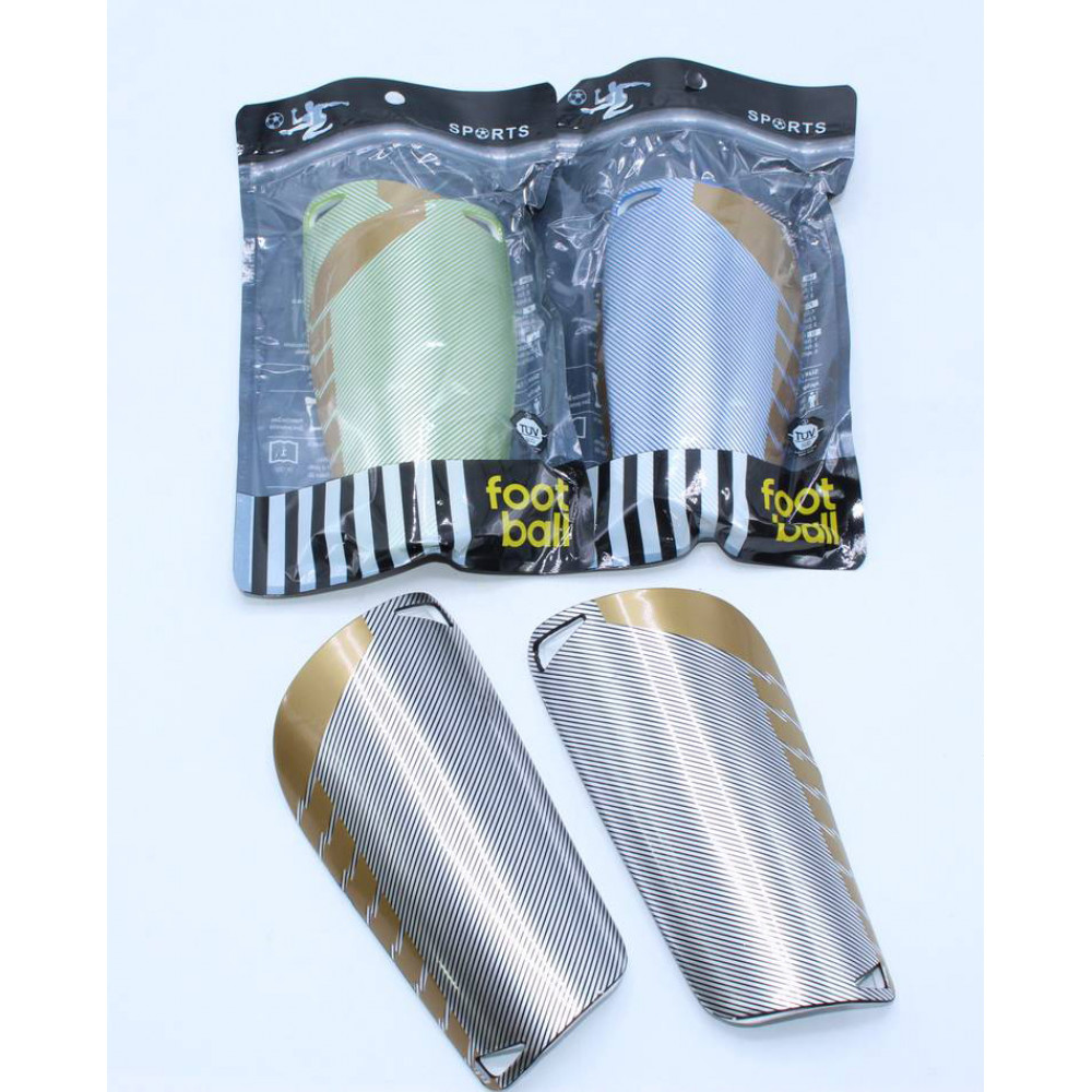 Ֆուտբոլիստների ոտքի պաշտպանիչ, շիտկի 3 գույն, փոքր 14,5*7սմ