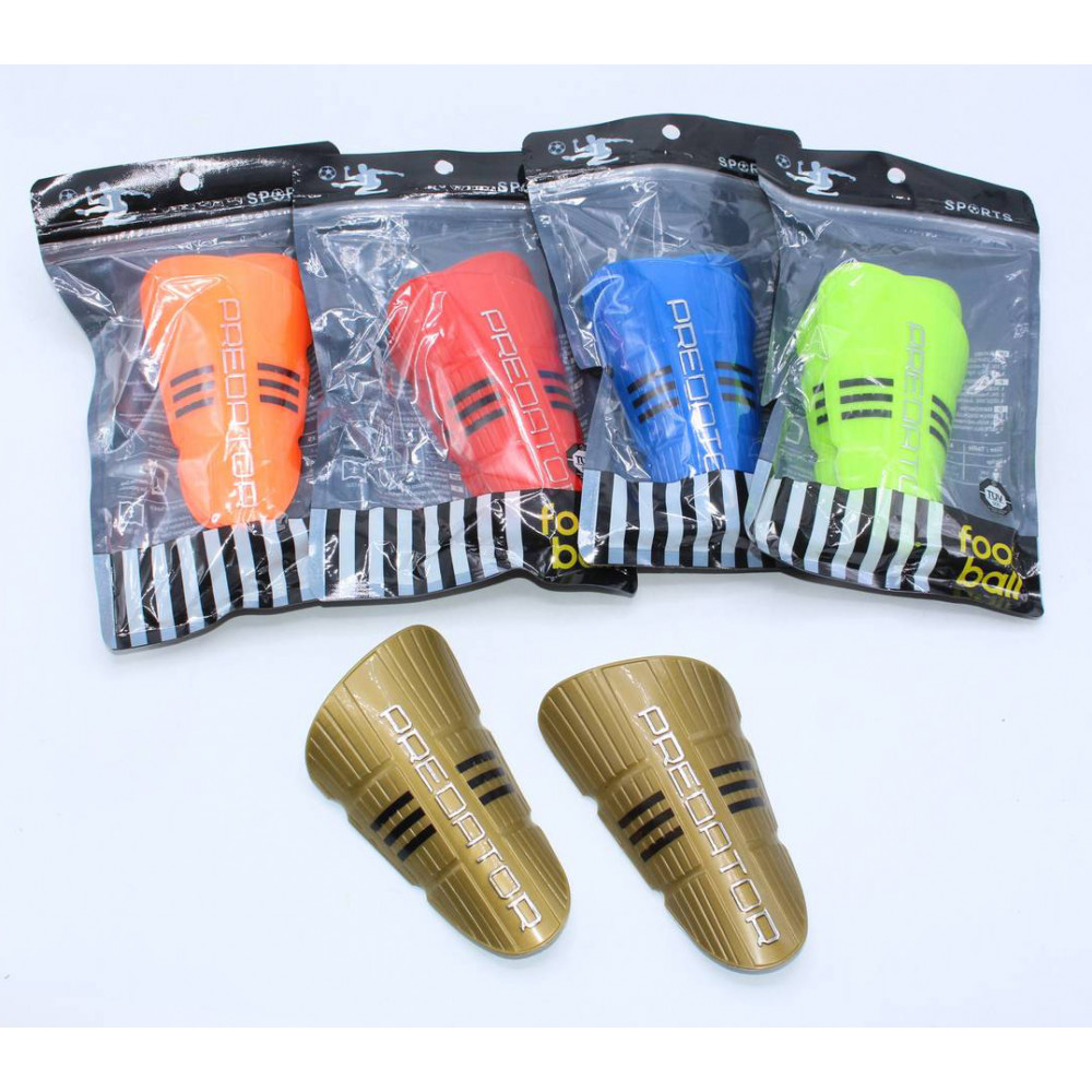 Ֆուտբոլիստների ոտքի պաշտպանիչ, շիտկի 7 գույն, փոքր 13,5*7սմ