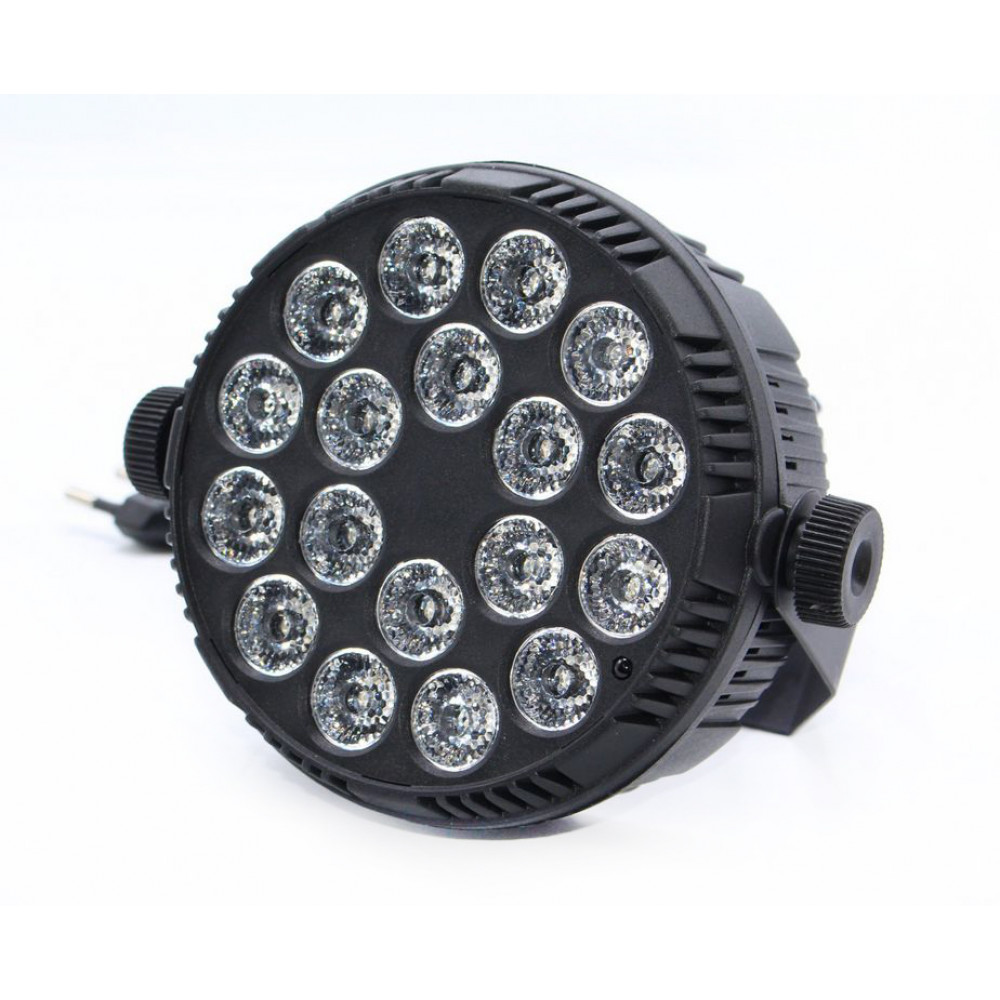 Բեմային մինի բար լույս փոքր 18LED*1.5W իր հեռակառավարման վահանակով