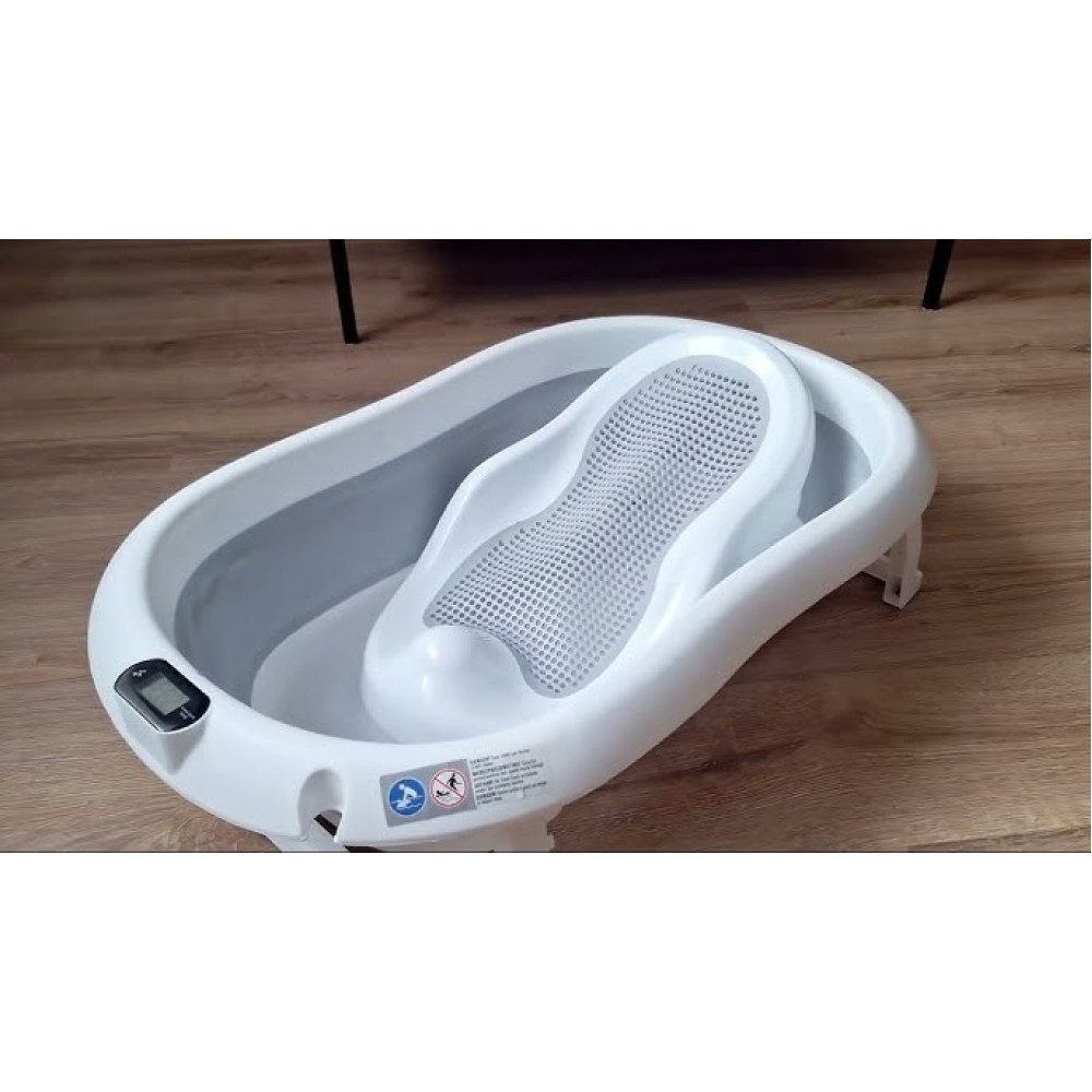 Մանկական լոգարանի աթոռ պլաստմասե + ցանցե սիլիկոնե պարկելատեղ