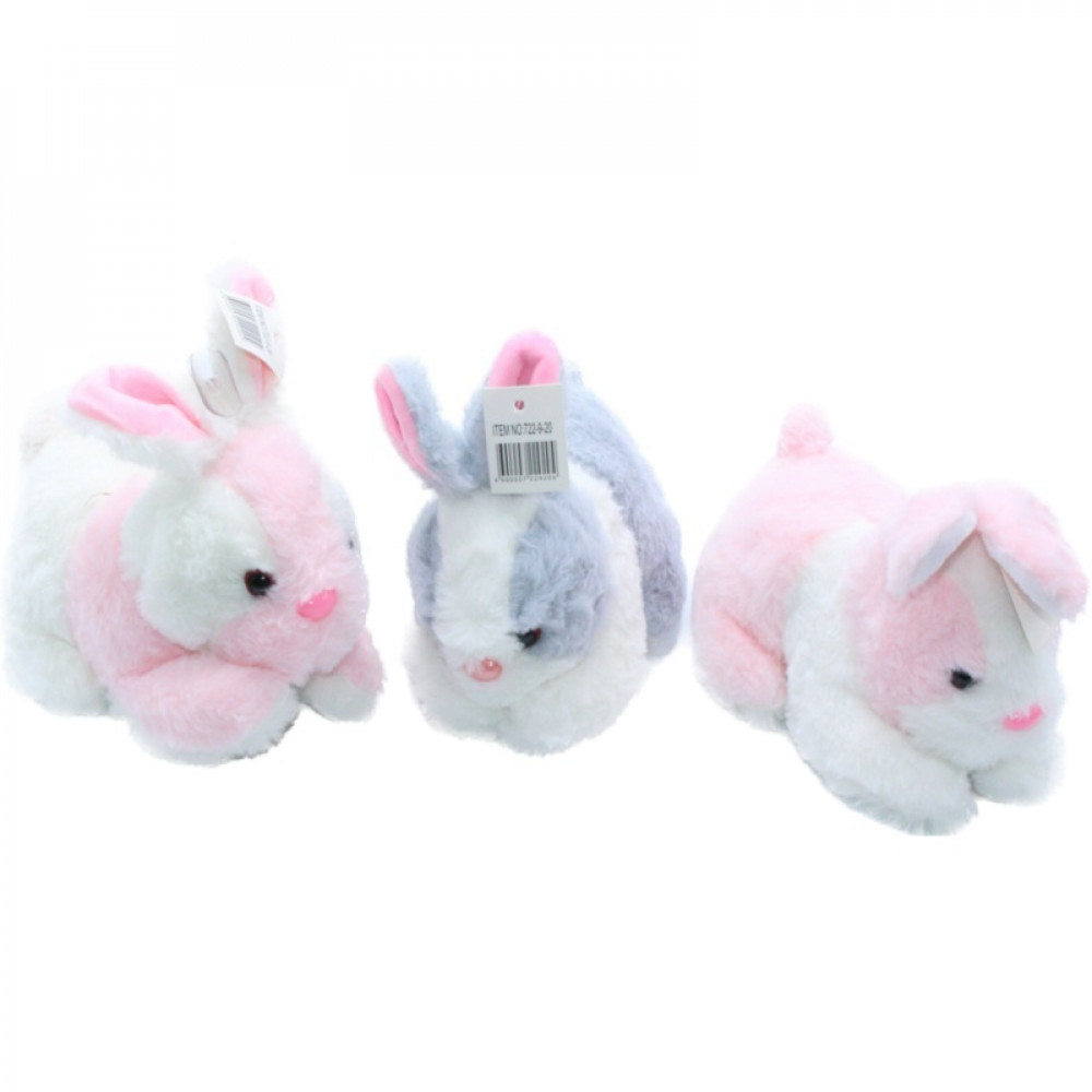 Փափուկ խաղալիք նապաստակ միջին, 20սմ-ոց պարկած