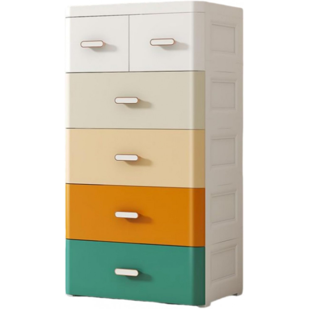 Մանկական պլաստմասե դարակաշար հագուստի, 5-շար պահարան 60*40*114սմ-ոց