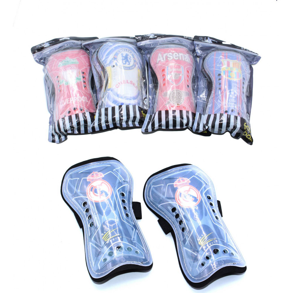 Ֆուտբոլիստների ոտքի պաշտպանիչ, շիտկի 5 կլուբային պատկերի, միջին 17,5*8սմ