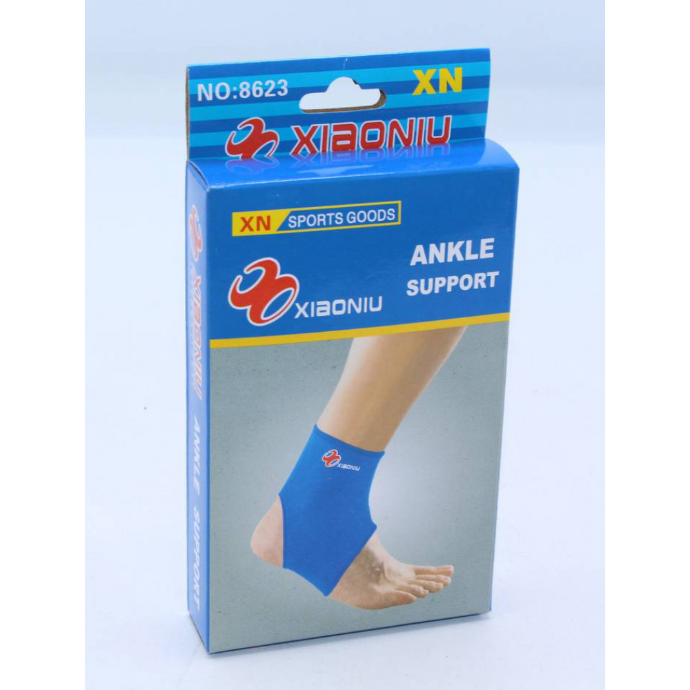 Մարմնամարզական պաշտպանիչ ոտքի կոճի (կրնկի) գույնը կապույտ, սև 1հ-ոց