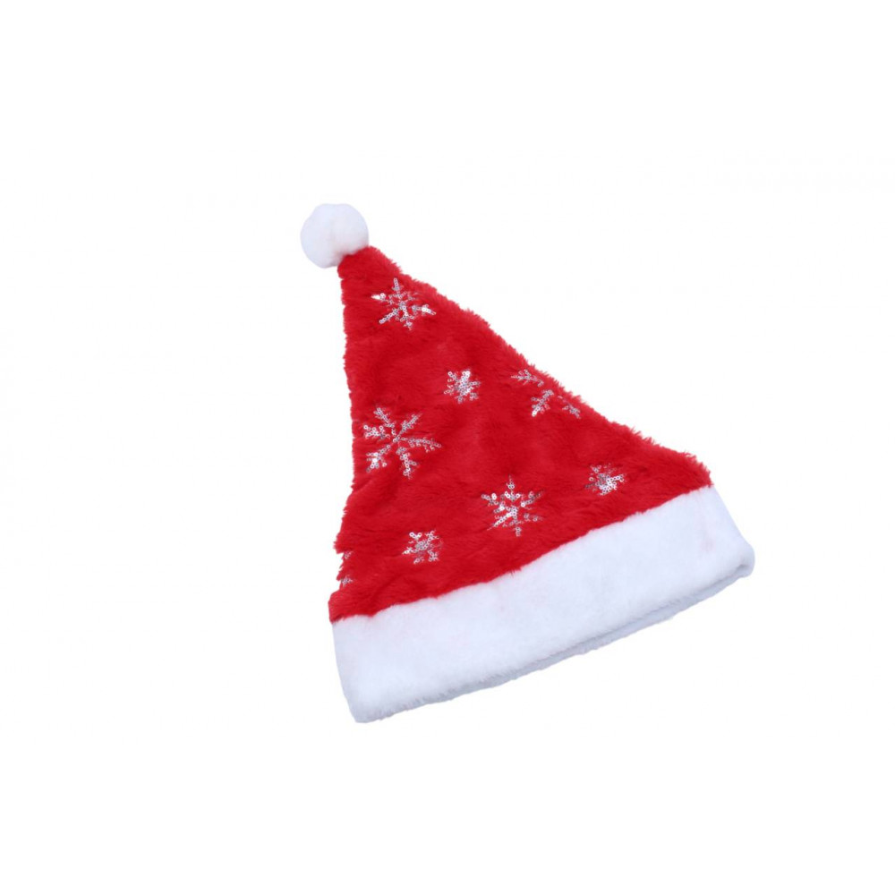 Սուրբ ծննդյան գլխարկներ "Ձմեռ Պապու" 29*39սմ-ոց, 12հ-ոց ոսկե