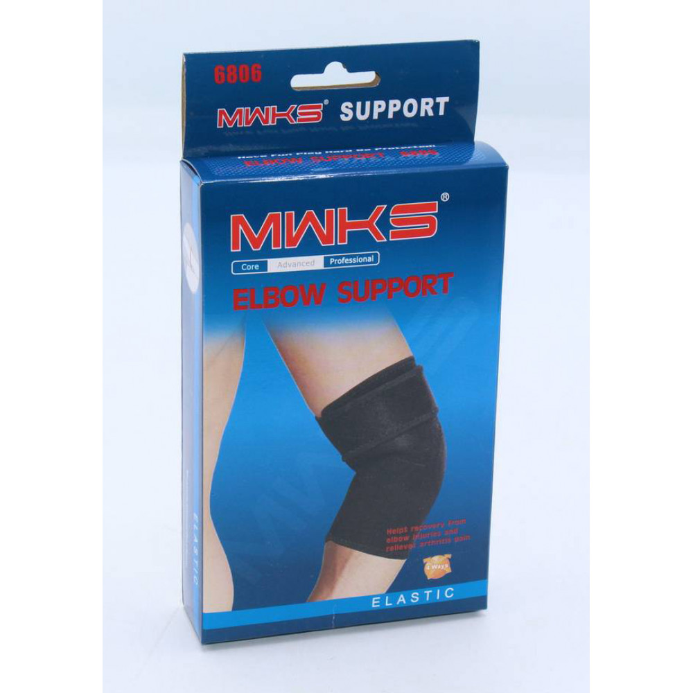 Մարմնամրզական պաշտպանիչ արմունկի, գույնը սև ձգվող կպչունով 1հ-ոց